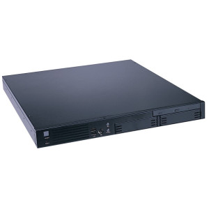Axiomtek AX61120TB 1U Rackmount Chassis for Full-size SBC, black, w/o power supply